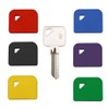 Large Square Silcon Rubber TX3D Key Caps Covers. Twin pack