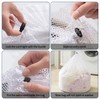 2 PCS Mesh shoe washing bag Mesh Laundry shoe Wash