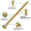 SJPULMO Pocket Hole Screws 1-1/4 Inch, 160Pcs Exterior Pocket Screws