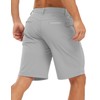 TBMPOY Men's Golf Shorts 9'' Elastic Waist Quick Dry for