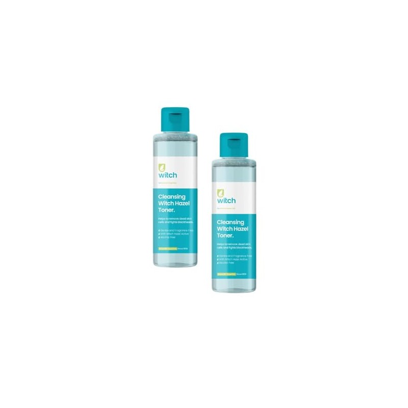 Witch Cleansing Toner x 2 Pack. Natural Witch Hazel with
