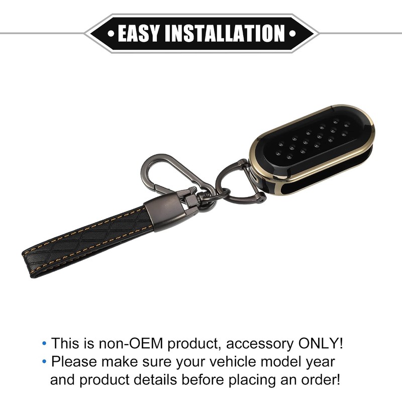 Juego de funda para llave inteligente de coche compatible con