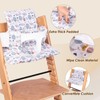 DADOUMAN Waterproof & Extra Padded Dining Chair Seat Cushion, Wipe