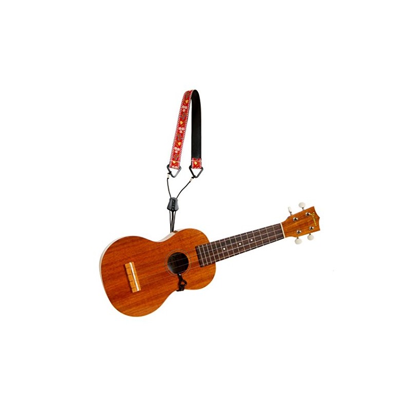 KAMIYA Ukulele Strap NO.1400 BRN (Hook Type, Brown)