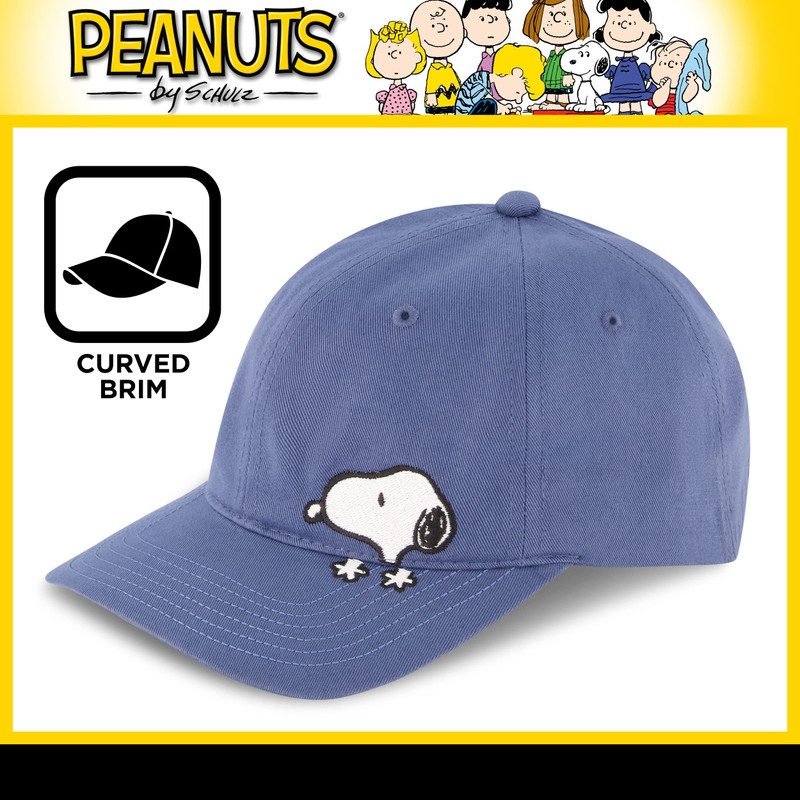 Concept One Peanuts Snoopy - Gorro de béisbol para Adultos