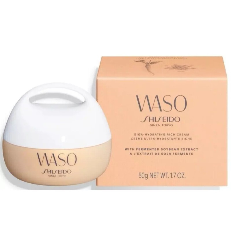 SHISEIDO Waso Giga-hydrating Rich Cream w/ Fermeted Soybean Extract 50ml/1.7oz