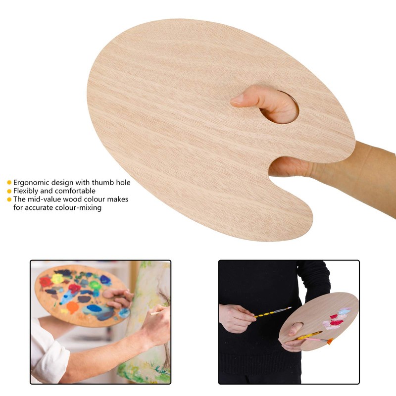 Pack of 2 mixing palette