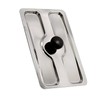 UOIENRT 2 Slice Toaster Dust Cover, Stainless Toaster Appliance Top
