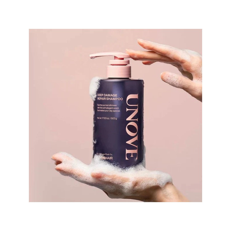 Unove Deep Damage Repair Shampoo Rosy Aura 500ml