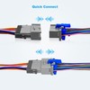 TIKSCIENCE Radio Wiring Harness Male and Female Adapter Fit for
