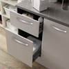 SYZOW 6 Pack Brushed Nickel Cabinet Handles Stainless Steel Kitchen