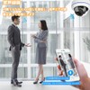 KPACOT Security Camera, Outdoor, Wireless IP Camera, 2 Megapixels, Poe