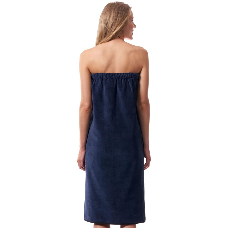 Morgenstern Women's Sauna Kilt with Pocket 90 cm Long, Cotton,