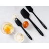 KITCHENLOVE Premium 600°F Heat Resistant 5 Piece Silicone Spatula Set