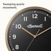Ingersoll Analogue Wall Clock, Easy To Read, 30cm Diameter in