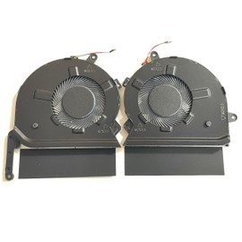 Fleshy Leaf Replacement New CPU+GPU Cooling Fan for HP Spectre 15-EB 15-EB000 15-EB0008CA 15-EB0010CA 15-EB0020CA 15-EB0043DX Series ND75C37-19G04 M00226-001 ND75C37-19G05 M00227-001