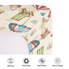 Beach Vacation Seaside Fitted Baby Crib Sheets for Girl Boy