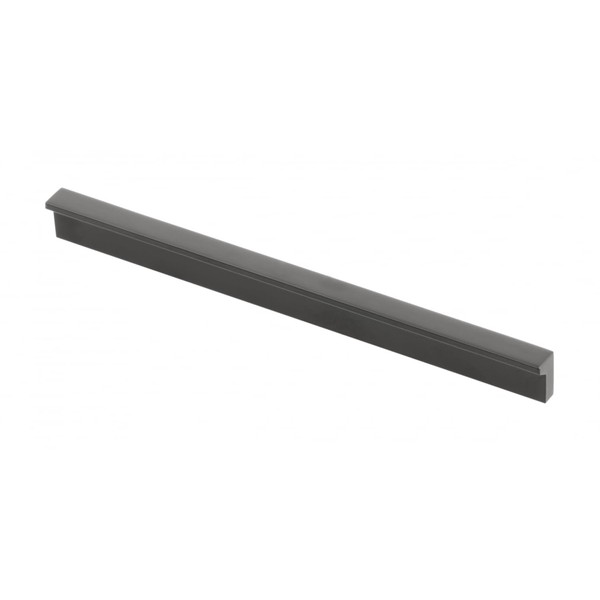 GTV Pillar Furniture Handle Aluminium Matt Black Slim and Elegant