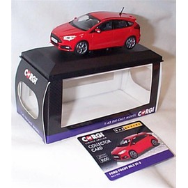 Corgi Vanguards F0RD Focus ST Race Red vehicle 1:43 scale diecast model