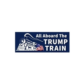 Trump Vance BS0495 Vinyl Bumper Sticker Decal BS0485 (3.37" x 9") | Peel & Stick | Funny, Humor, Gift, Trump, Vance, President, Humorous