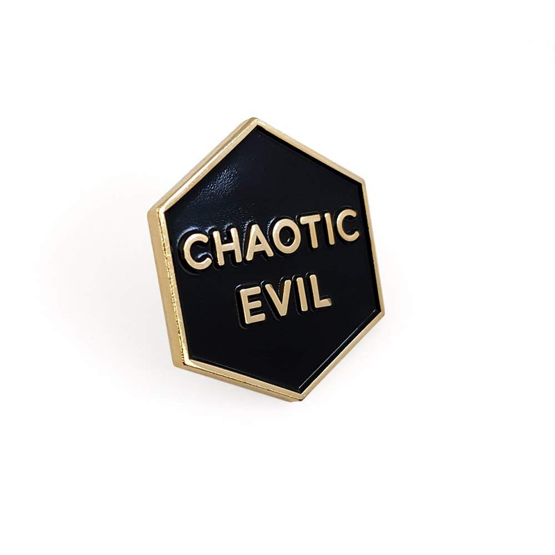 Pinsanity Chaotic Evil Enamel Lapel Pin