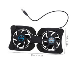 SHINEOFI Notebook Cooler Portable Cooling Laptop Stand Computer