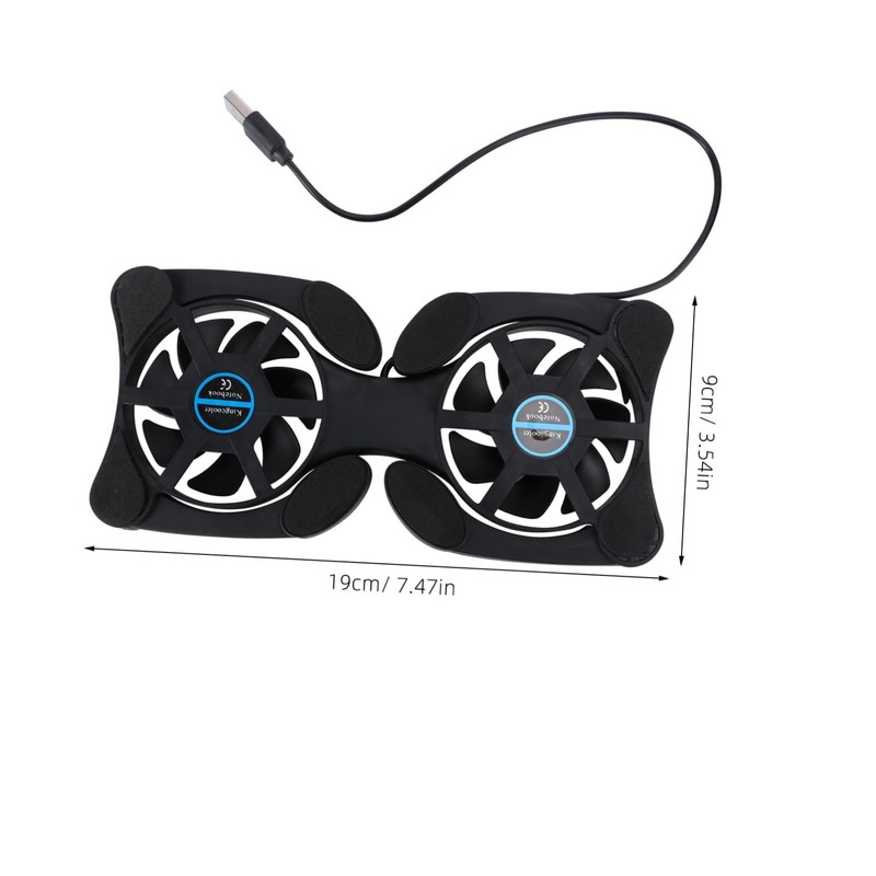 SHINEOFI Notebook Cooler Portable Cooling Laptop Stand Computer