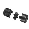 RITZ INDUSTRIAL 1/4" to 7/16" L075 Flexible 3-Piece L-Jaw Coupling