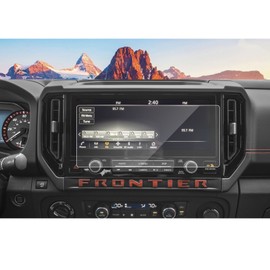 SXCY for 2025 Nissan Frontier Tempered Glass Screen Protector 12.3 Inch 2025 Frontier Accessories 2025 Frontier Navigation Infotainment Screen Protector