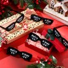 Jeere 12 Pcs Christmas Eyeglasses 2024 Merry Xmas Glasses Christmas