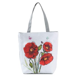 Millya Creative Waterproof Foldable Large Shopping Bag Travel Recycle Bag with Side Pocket (1534e)