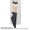 Archery Arrow Holder PU Leather Traditional Shoulder Back Quiver with
