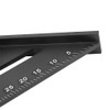 Woodworking Triangular Ruler Aluminum Alloy Industrial Protractor Tools 0~90° 1mm150mm