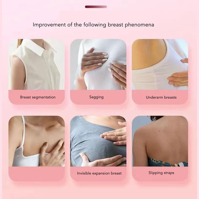 Electric Massage Bra 360° Wrapped Breathable 3D Strong Lifting Multifunctional