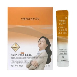 kamut Youngae Lee's Healthy Gourmet Kamut Brand Wheat Enzyme Gold 3g x 30 sachets 3 / Circle / 이영애의건강미식 카무트 브랜드 밀 효소 골드 3g x 30포 3개 / 써클