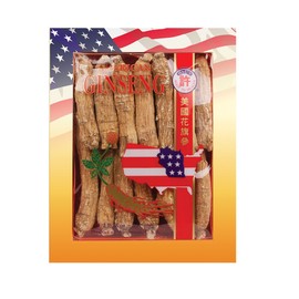 SKU #0100-8, Hsu's Ginseng Long X-Large Cultivated American Ginseng Roots (8 oz = 227 gm/Box), 0100-8, 0100.8