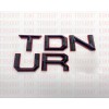 CUSTOM EMBLEM Black Red outline Emblem Fit TOYOTA 2022 2023