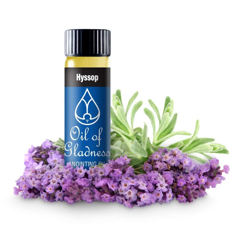 Oil of Gladness Hyssop Anointing Oil - Oil for Daily