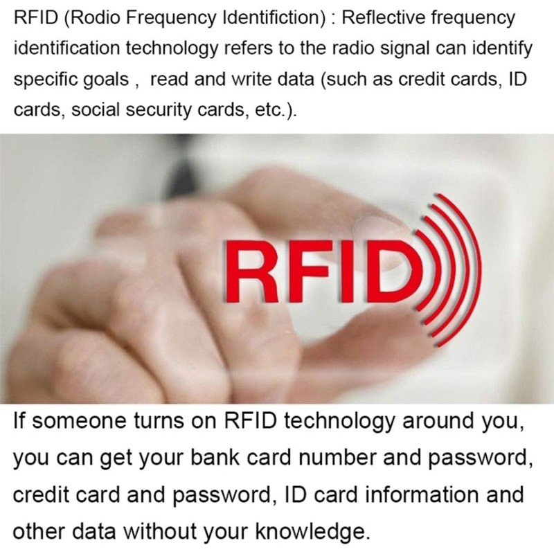 XTRAFAST 20 x RFID Protective Cases RFID NFC for Credit
