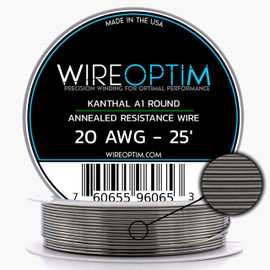 WIREOPTIM Kanthal A1 Resistance Wire 20 AWG - 25 Feet