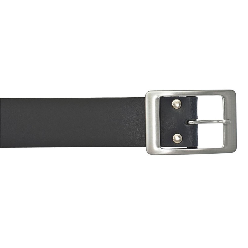 Vanzetti Wide Smooth Leather Belt, darkblue