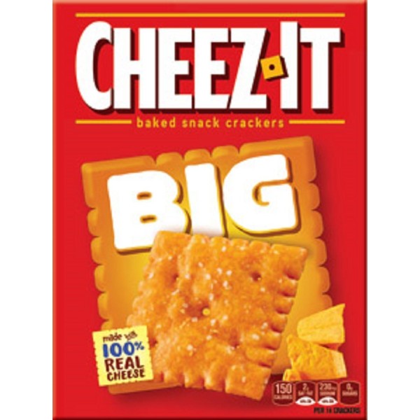 Sunshine Bakeries, Cheez-It, BIG, Cheese Crackers, 11.7 Ounce Box (Pack of 3)