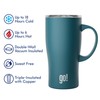 20oz Stainless Steel Handle Tumbler with Triple Insulation & Copper