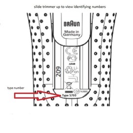 Braun Charging Stand for Shaver Types 5768, 5769, 5790, 5791, 5793, 5795