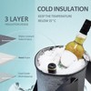 All-in-One Party Cooler Bag with Folding Design and Insulated Compartments