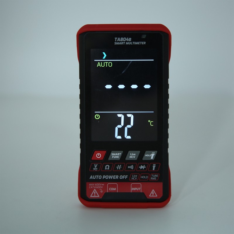 TA804B Automatic+Manual Multimeter High Definition Color Screen Portable Smart Multimeter