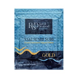 Roasted Seaweed Nori Gold 125 g. 20/100 Half Sheets