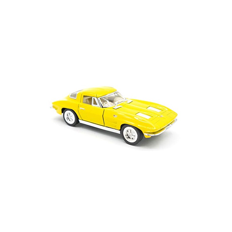 1963 Chevy Corvette Stingray 1:36 Scale (Yellow)