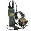 HEARFALCOM Tactical Military Accessories 6-Pin V2 U94 PTT Adapter for