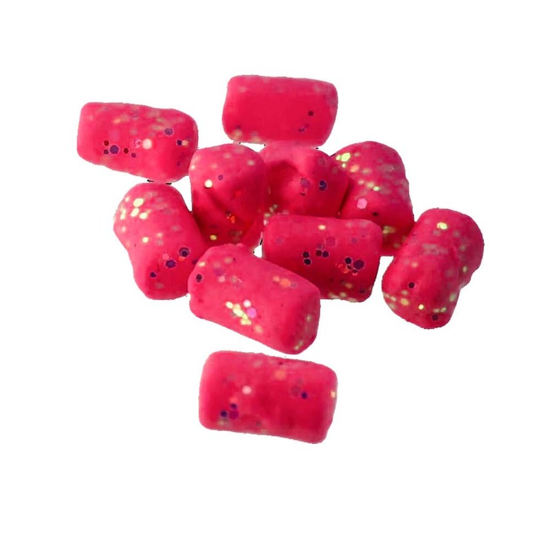 Jenzi Forellenteig Trout Pellets knetbar, red-magenta